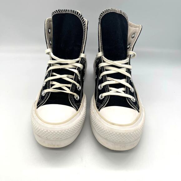 Converse Chuck Taylor All Star Lift High Western Embroidery Platform Shoes 5.5 - Picture 3 of 10